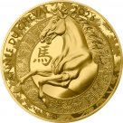 Moneda aur Horse Franta 1/4oz – la comanda