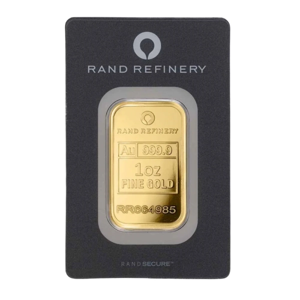 1 uncie Lingou de Aur Rand Refinery