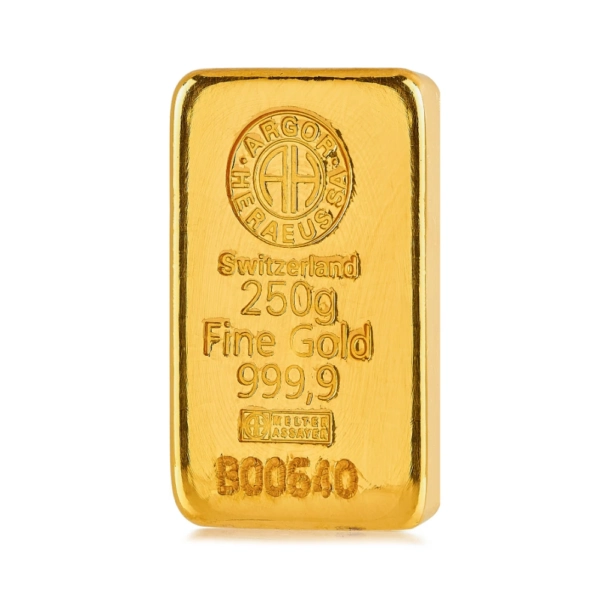 250 g Lingou de Aur Argor Heraeus