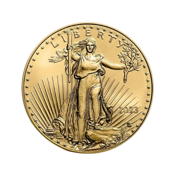 1/10 uncie Moneda de Aur American Eagle
