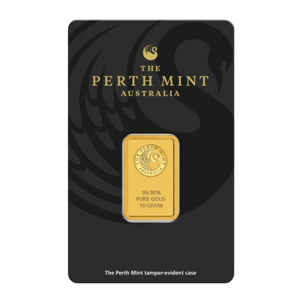 10 g Lingou de Aur Kangaroo The Perth MInt