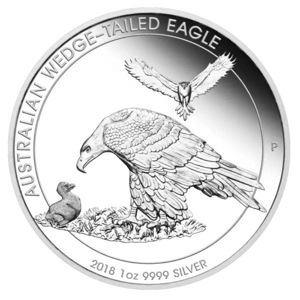 1 uncie Moneda de Argint Wedge-Tailed Eagle Australia