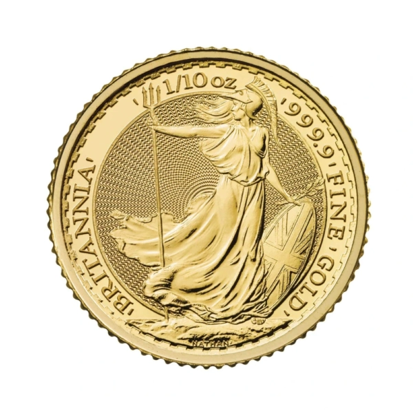 1/10 uncie Moneda de Aur Britannia
