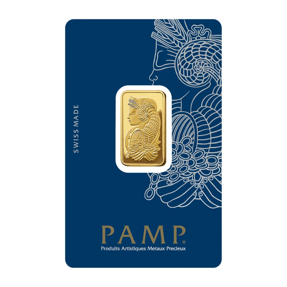 10 g Lingou de Aur Lady Fortuna PAMP