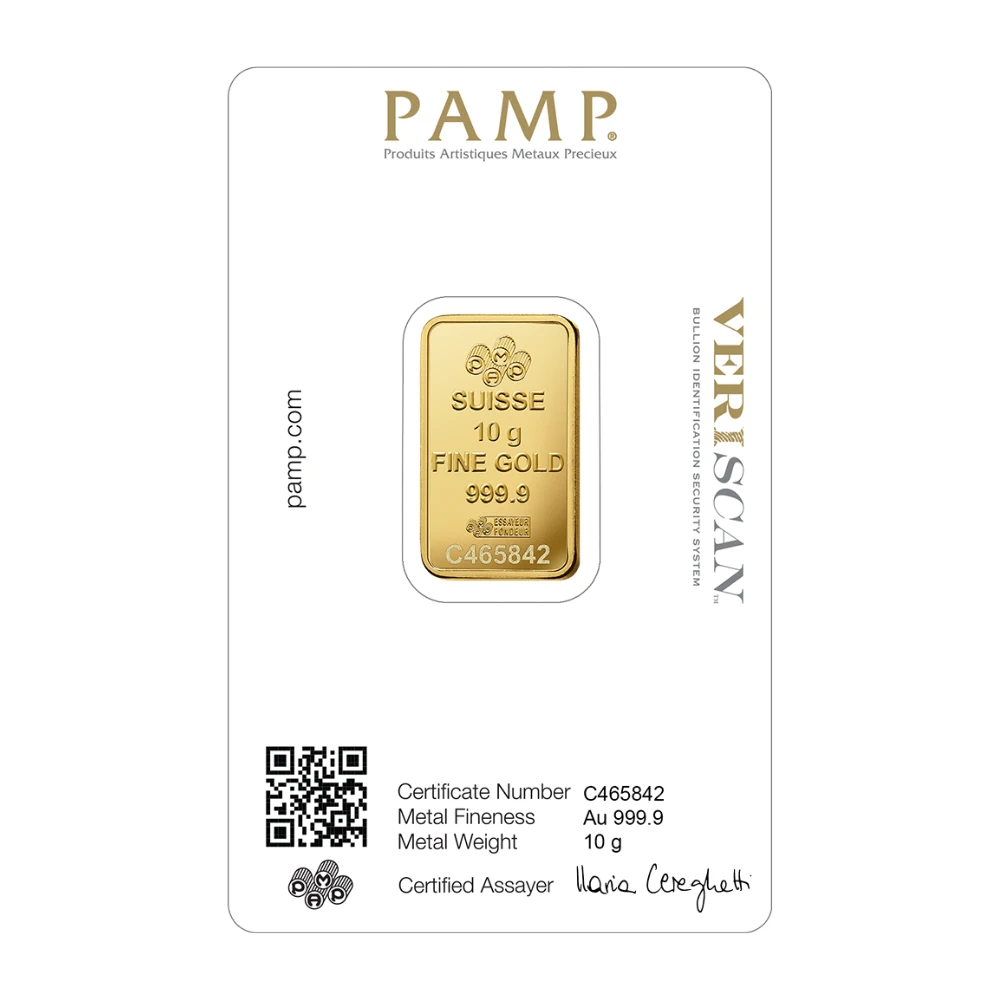 10 g Lingou de Aur Lady Fortuna PAMP - imagine 3