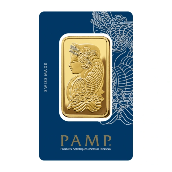 50 g Lingou de Aur Lady Fortuna PAMP