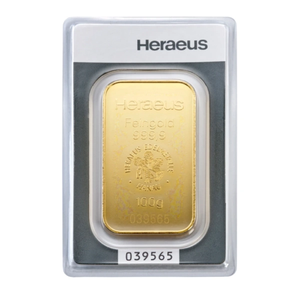100 g Lingou de Aur Heraeus