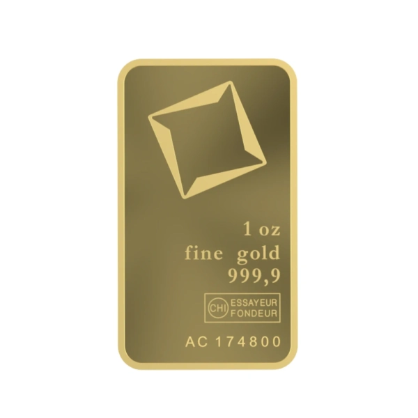 1 uncie Lingou de Aur Valcambi Suisse