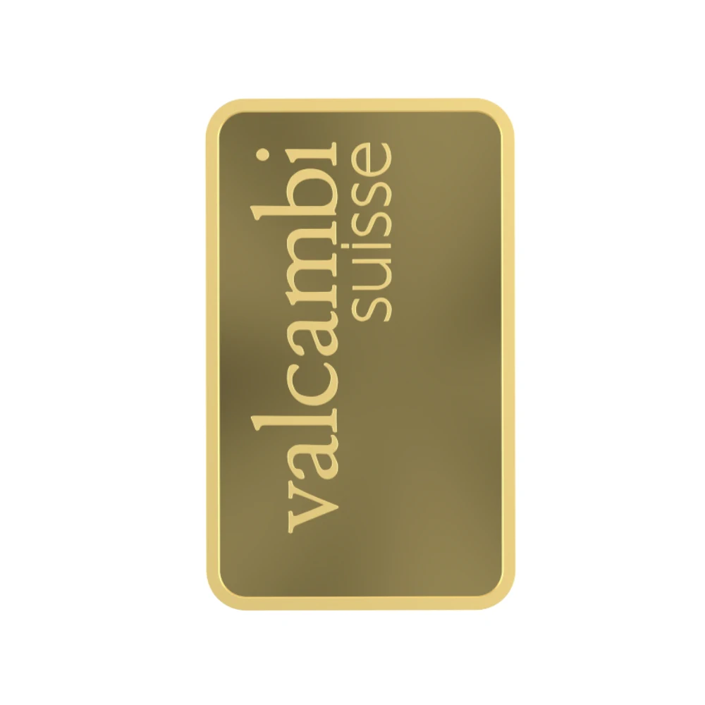 2.5 g Lingou de Aur Valcambi Suisse - imagine 2