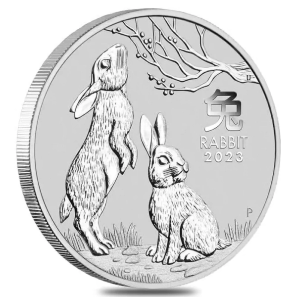 Moneda argint Lunar Rabbit 1/2oz proof