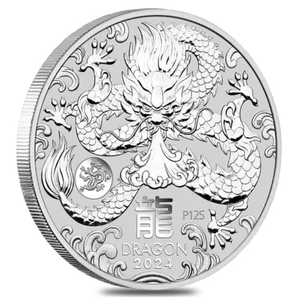 Moneda argint 1/2oz Dragon Perth Mint