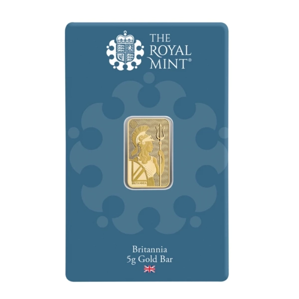 5 g Lingou de Aur Britannia The Royal Mint
