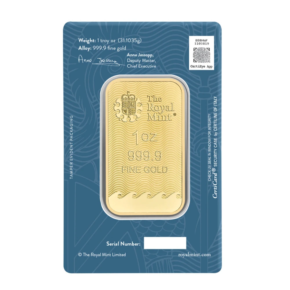 1 uncie Lingou de Aur Britannia The Royal Mint - imagine 3