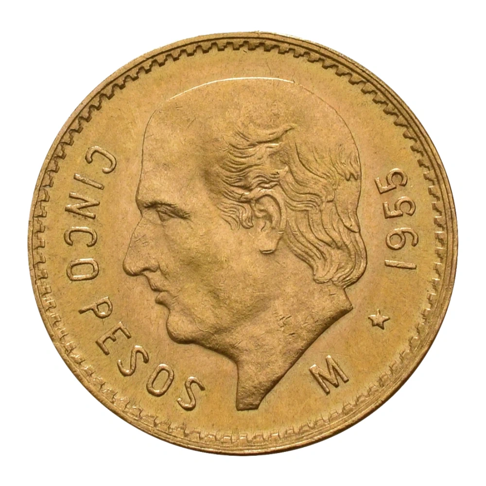 Moneda de Aur 5 Pesos Mexican