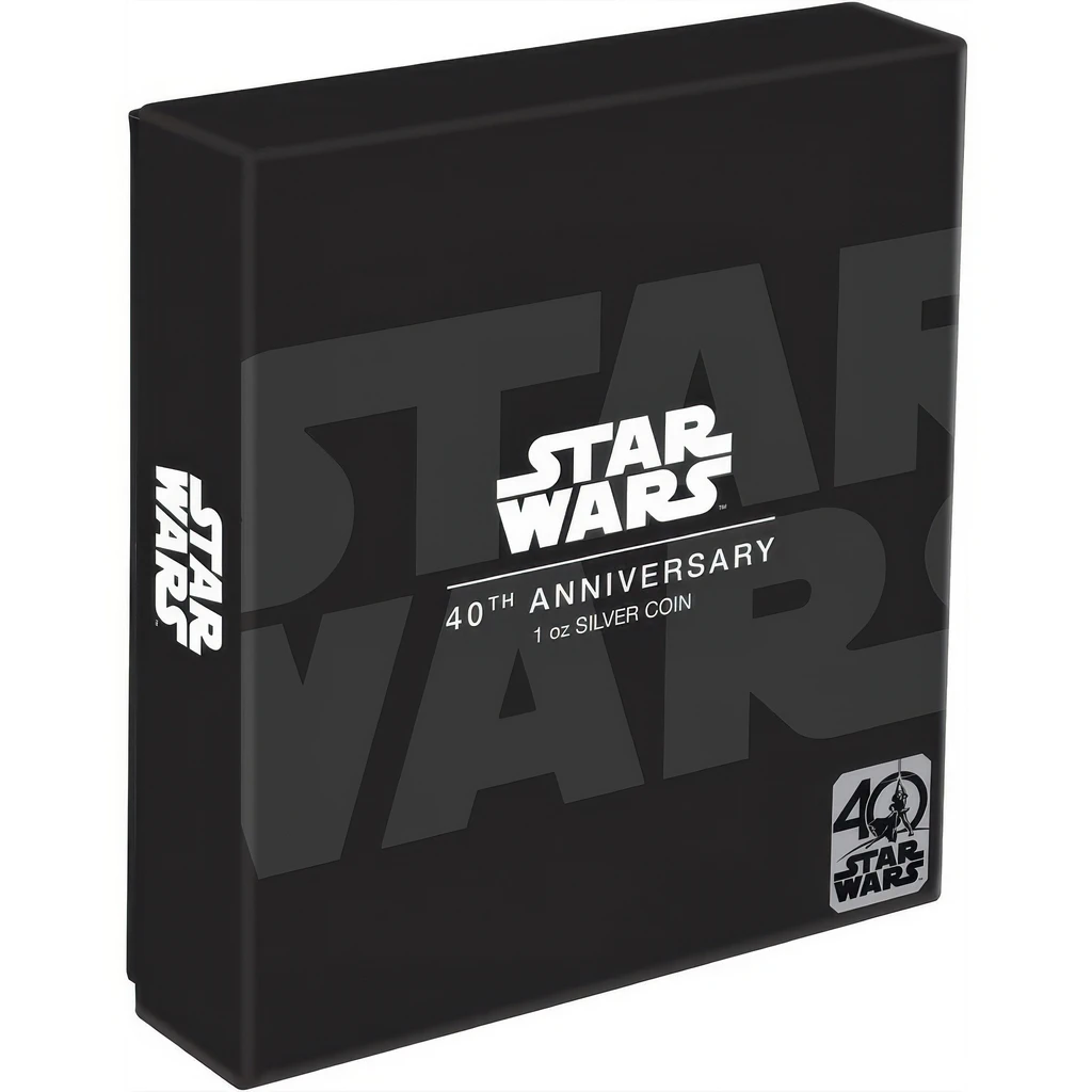 Moneda de Argint Star Wars 40th Anniversary - imagine 4