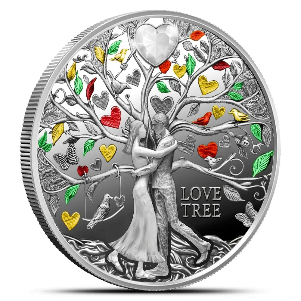 Moneda de Argint Love Tree
