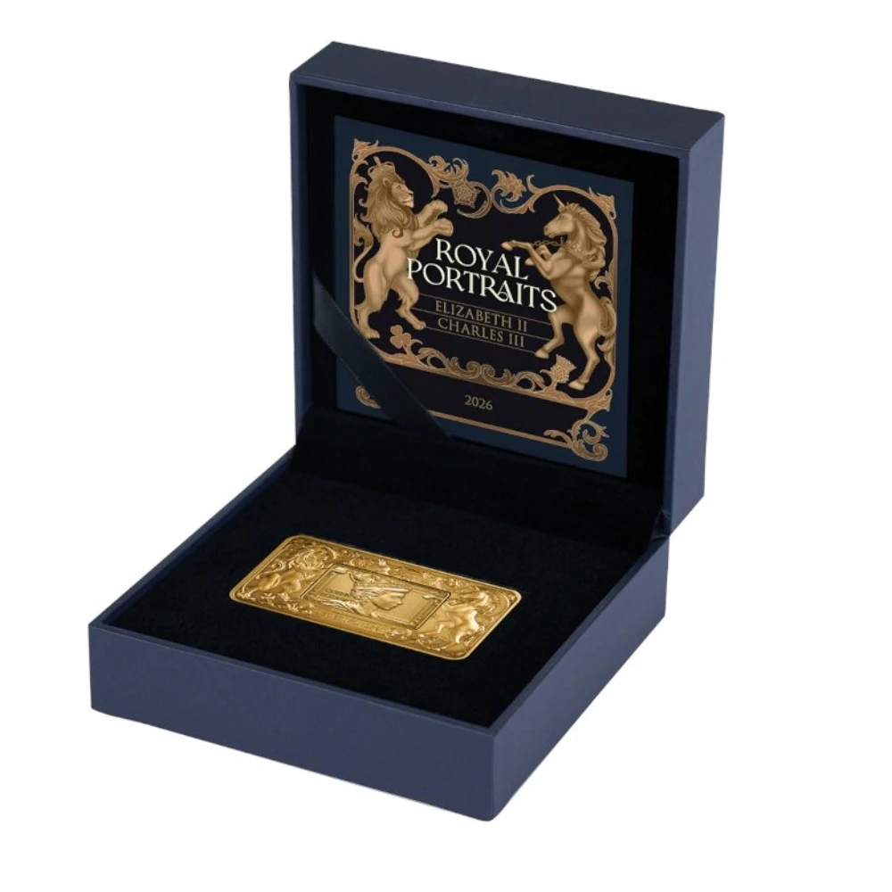 Moneda din argint „Royal Portraits” Antik Finish, Samoa - imagine 4