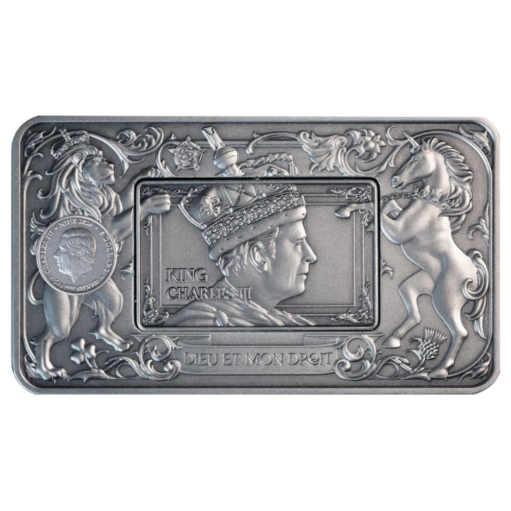 Moneda din argint „Royal Portraits” Antik Finish, Samoa