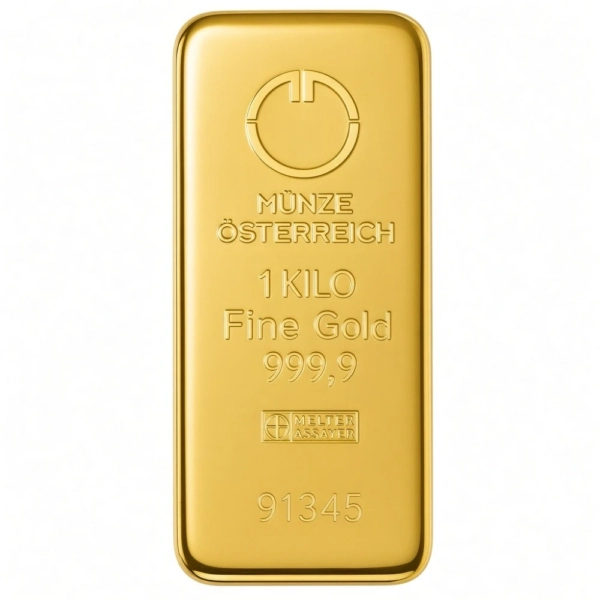 1000 g Lingou de Aur Münze Österreich