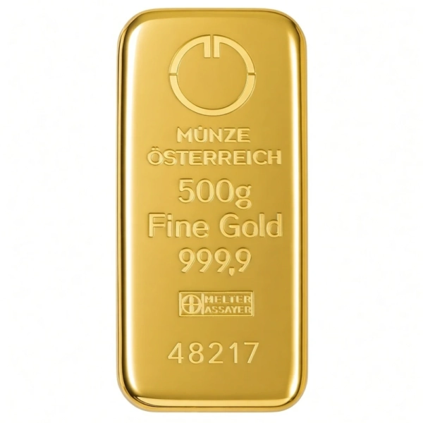 500 g Lingou de Aur Münze Österreich